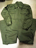 陸上自衛隊 空挺服 作業服 OD １号 上下SET